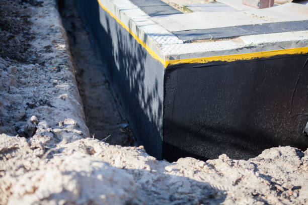Professional Emergency Waterproofing technician working in Little Silver, NJ